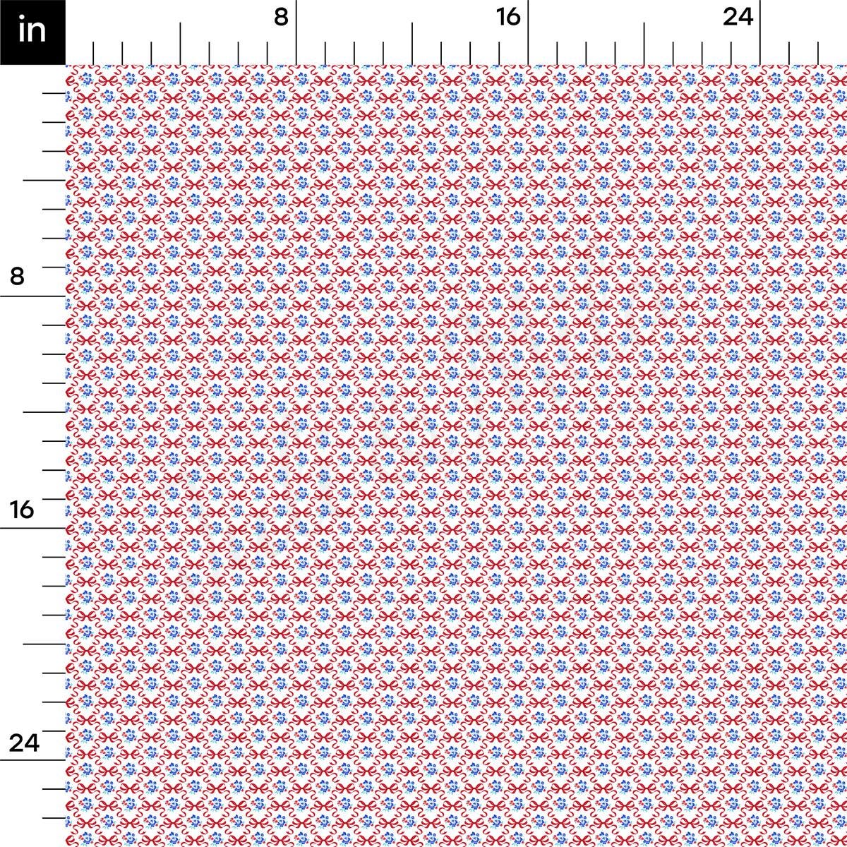 a graph with a red and blue pattern on it
