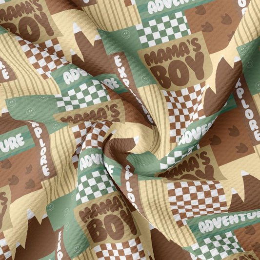 a close up of a pattern on a fabric