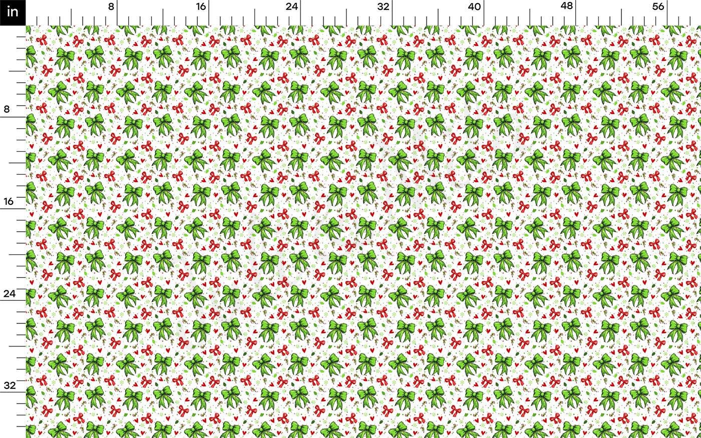 Christmas 100% Cotton Fabric By the Yard Printed in USA Cotton Sateen CTN3358