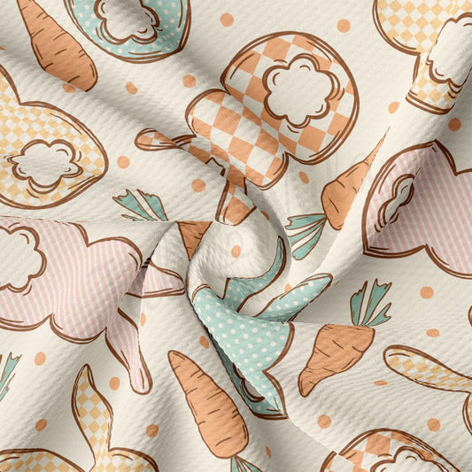 a close up of a pattern of carrots