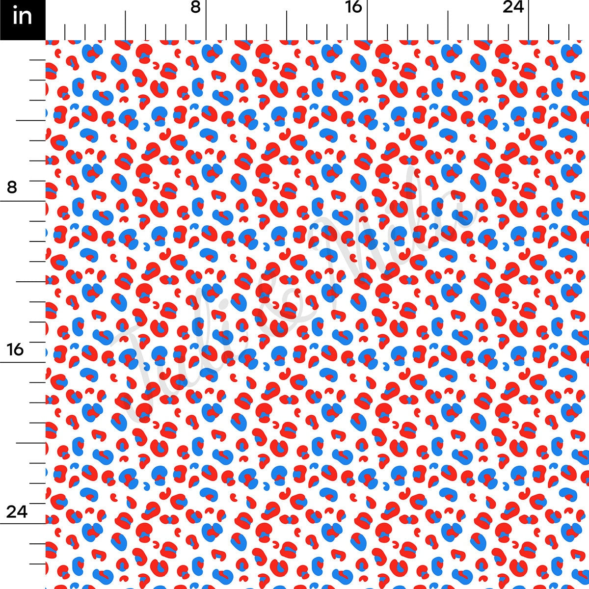 4th of July Patriotic Bullet Fabric AA2741