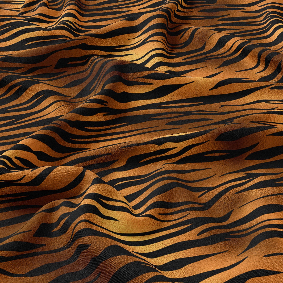 DBP Fabric Double Brushed Polyester DBP2721 Tiger