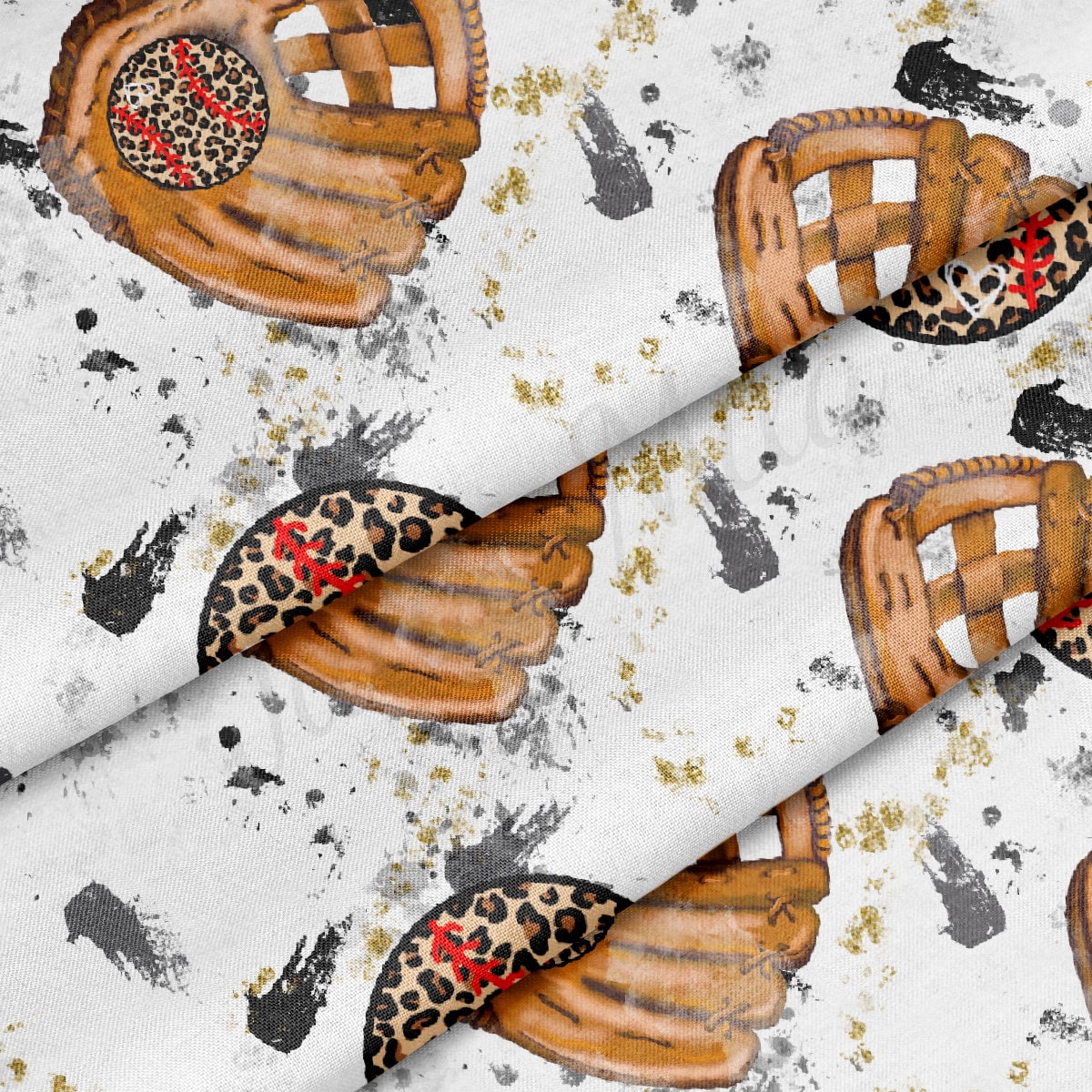 100% Cotton Fabric CTN2701 Baseball