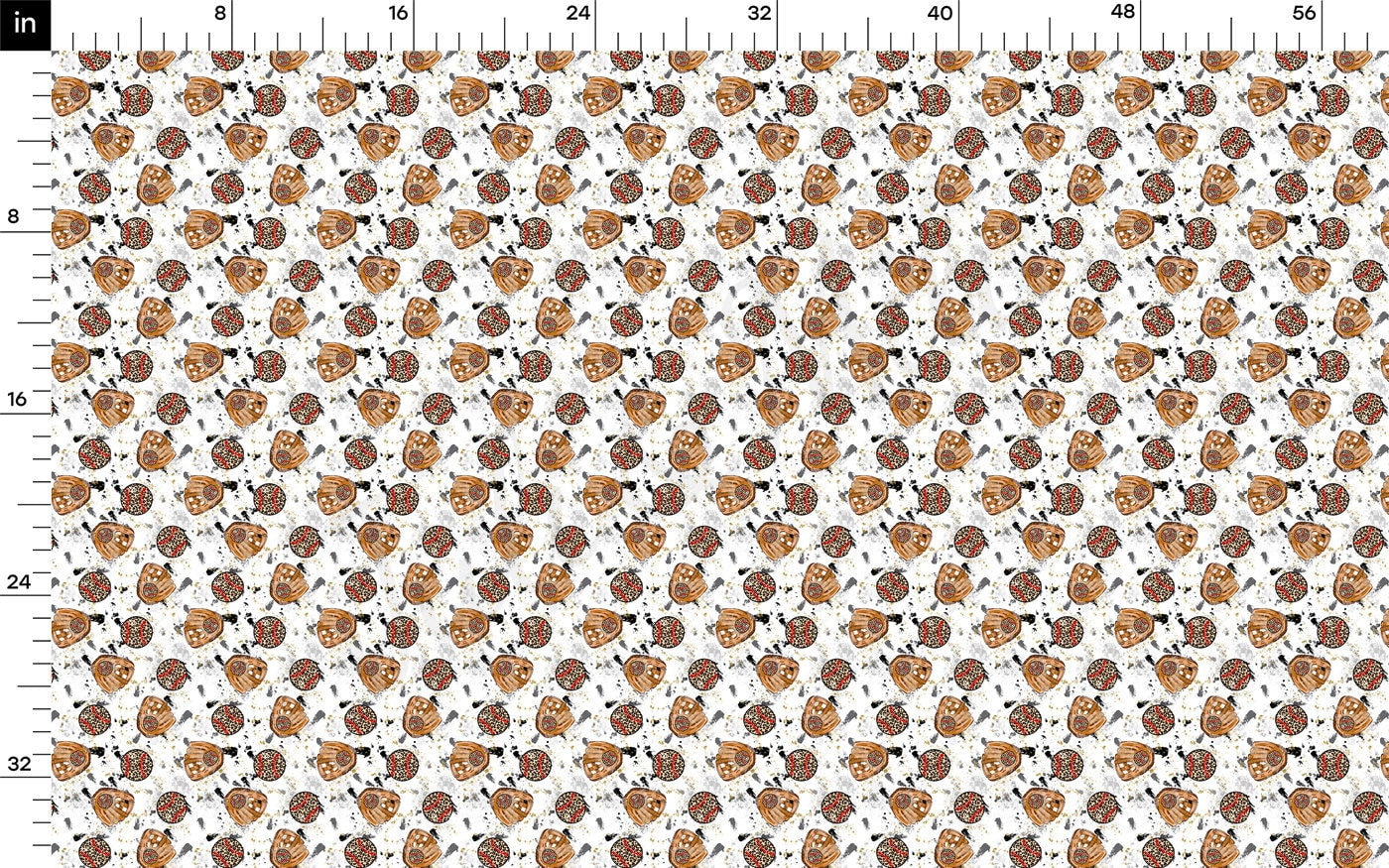 100% Cotton Fabric CTN2701 Baseball