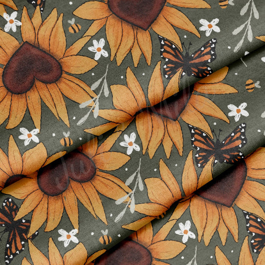 100% Cotton Fabric By the Yard Printed in USA Cotton Sateen - Cotton CTN1112