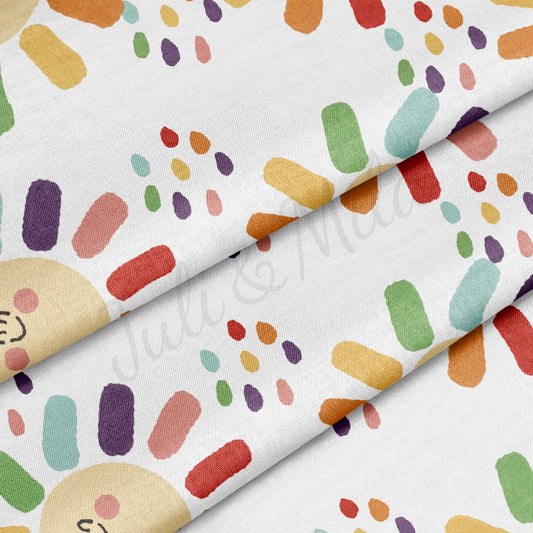 100% Cotton Fabric By the Yard Printed in USA Cotton Sateen - Cotton CTN437