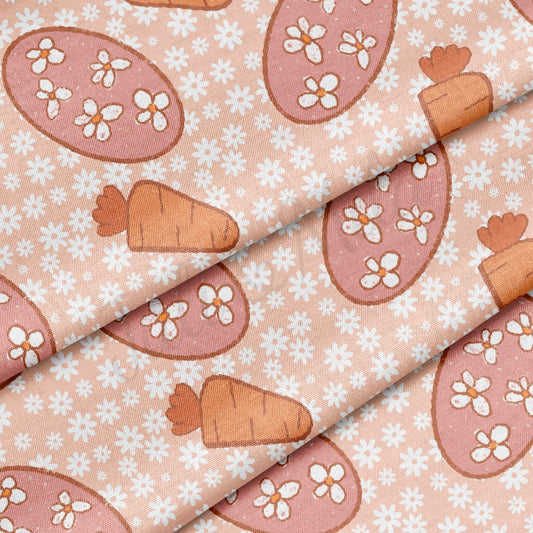 100% Cotton Fabric By the Yard Printed in USA Cotton Sateen - Cotton CTN1165 Easter