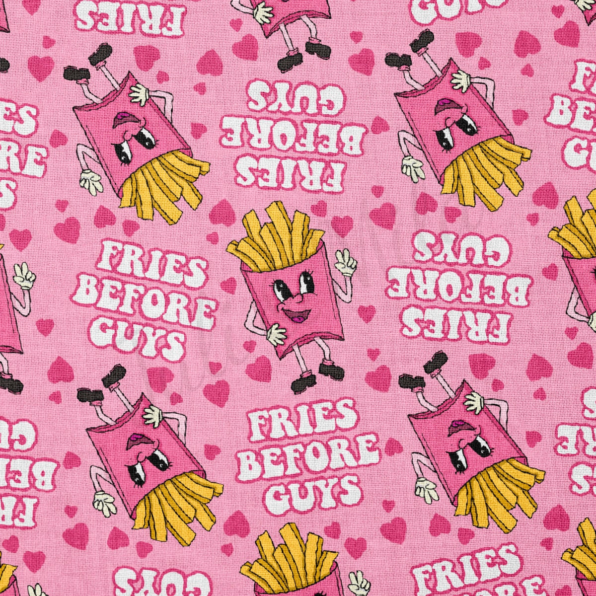 100% Cotton Fabric By the Yard Printed in USA Cotton Sateen - Cotton CTN1153 Valentine's Day