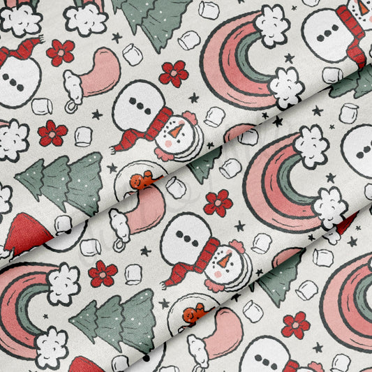 100% Cotton Fabric By the Yard Printed in USA Cotton Sateen - Cotton CTN947