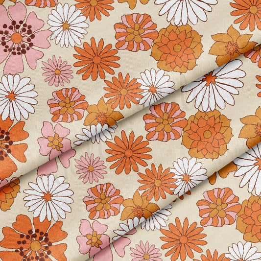 100% Cotton Fabric By the Yard Printed in USA Cotton Sateen - Cotton CTN389