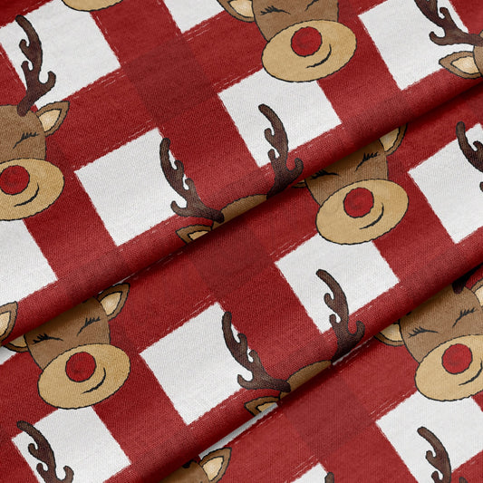 100% Cotton Fabric By the Yard Printed in USA Cotton Sateen - Cotton CTN477