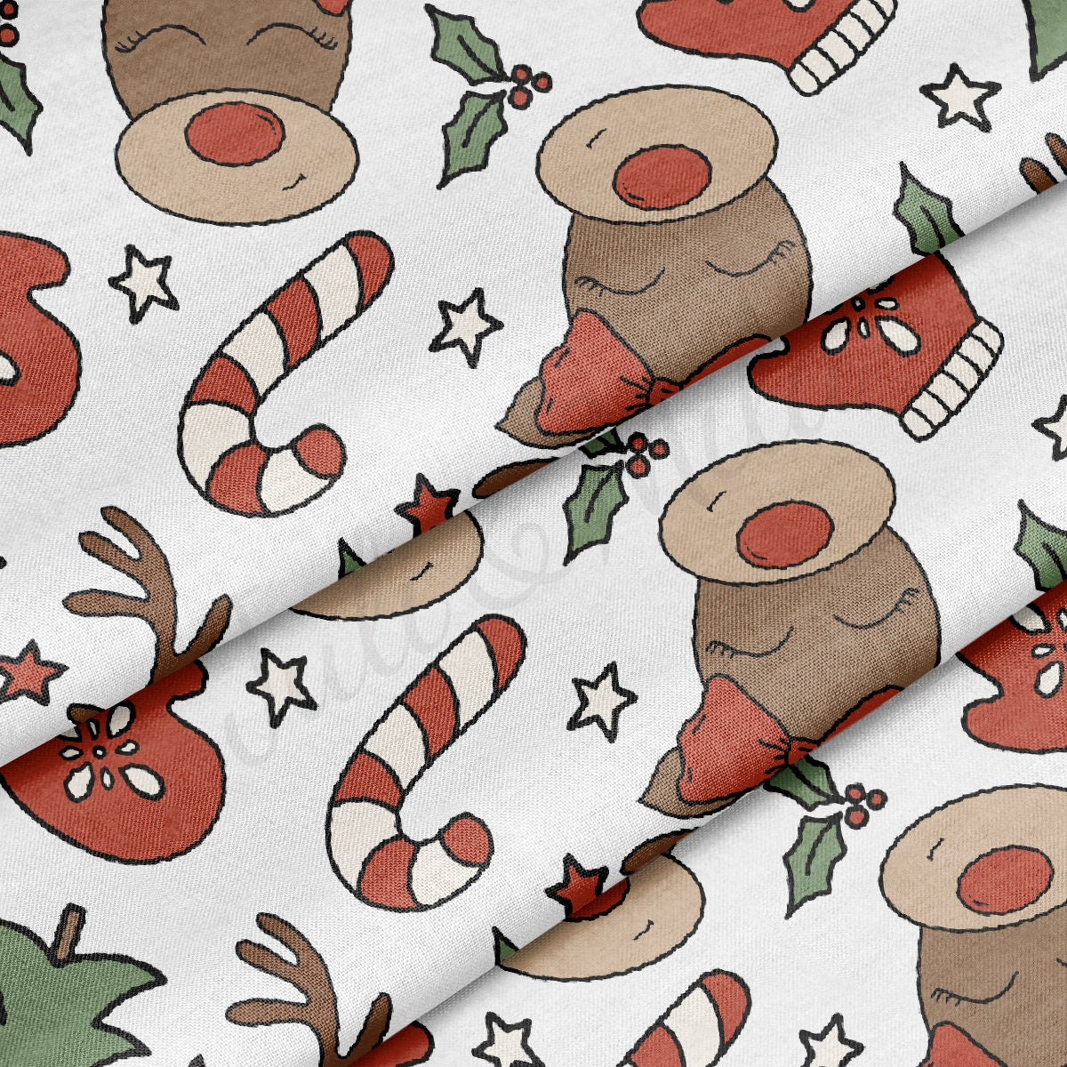 100% Cotton Fabric By the Yard Printed in USA Cotton Sateen - Cotton CTN479