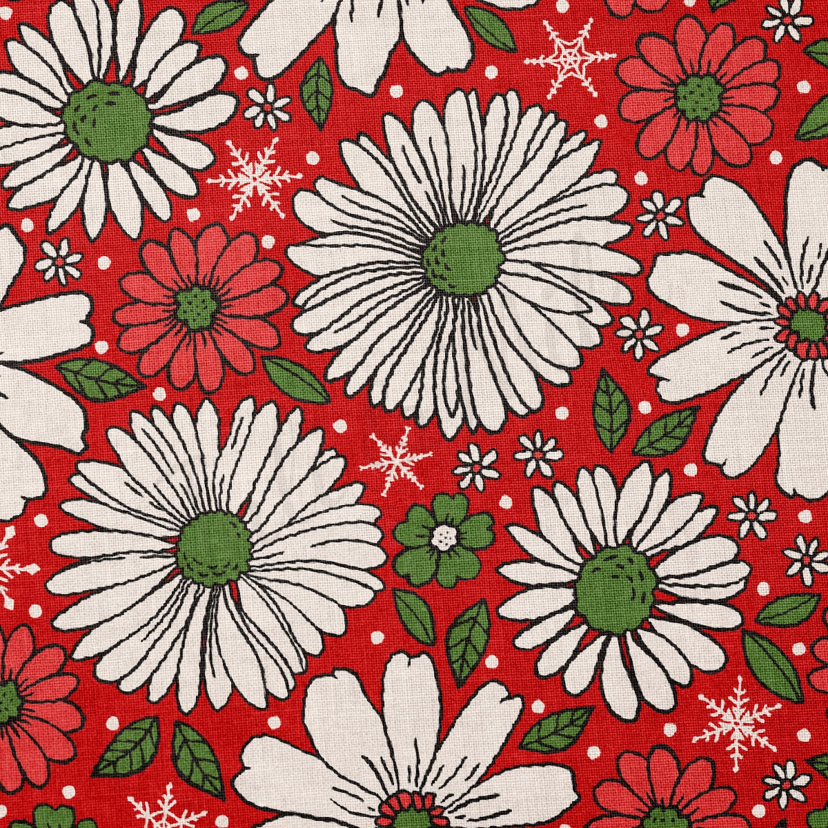 100% Cotton Fabric By the Yard Printed in USA Cotton Sateen - Cotton CTN872