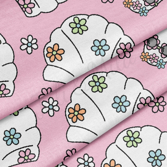 100% Cotton Fabric By the Yard Printed in USA Cotton Sateen - Cotton CTN882