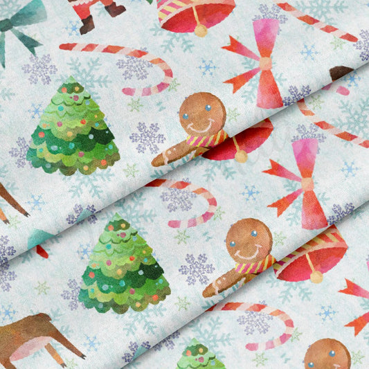 100% Cotton Fabric By the Yard Printed in USA Cotton Sateen - Cotton CTN1024