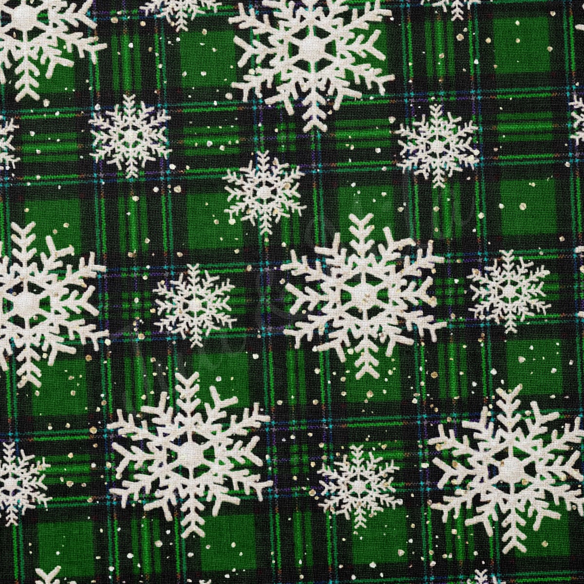 100% Cotton Fabric By the Yard Printed in USA Cotton Sateen - Cotton CTN1026 Christmas