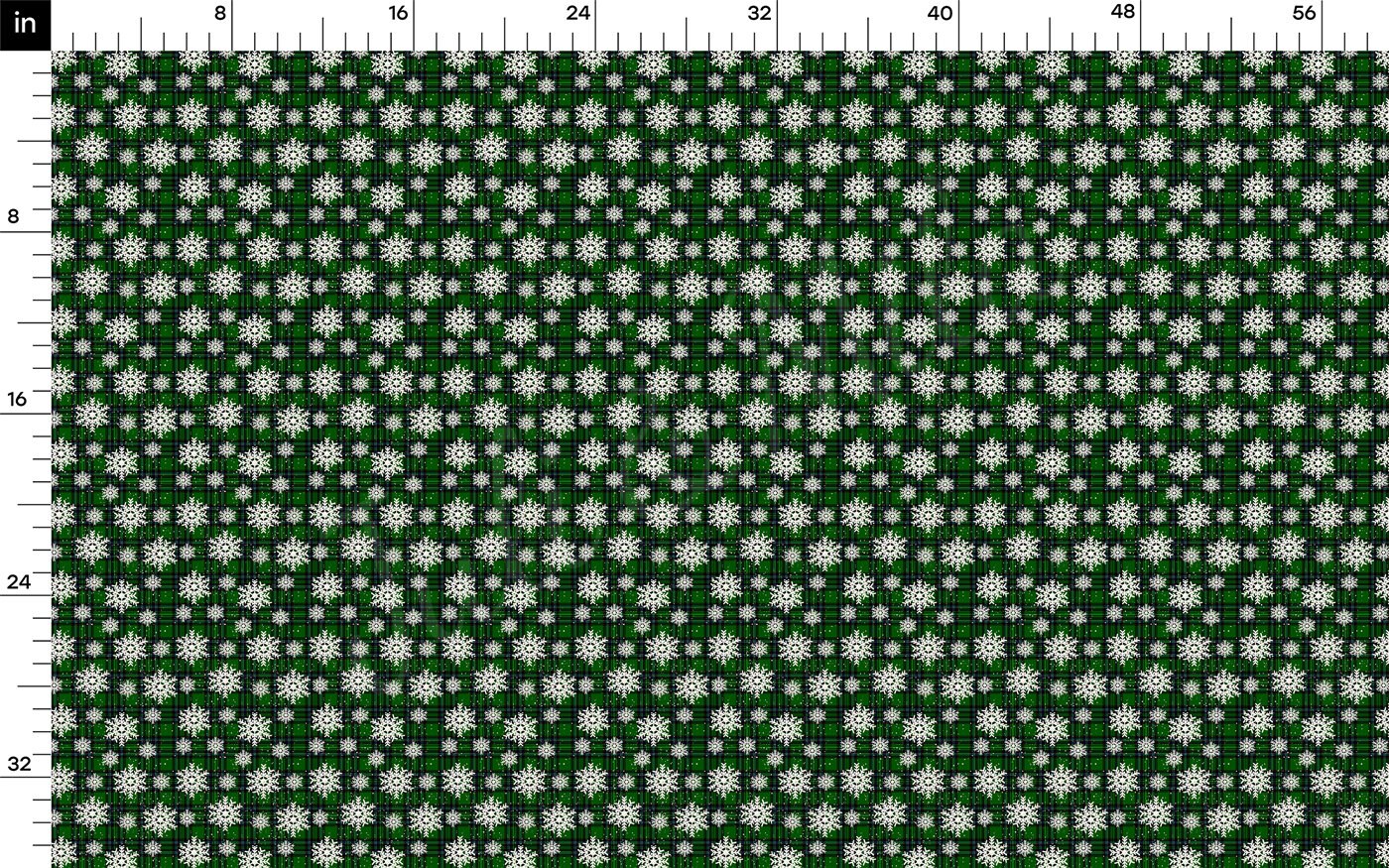 100% Cotton Fabric By the Yard Printed in USA Cotton Sateen - Cotton CTN1026 Christmas