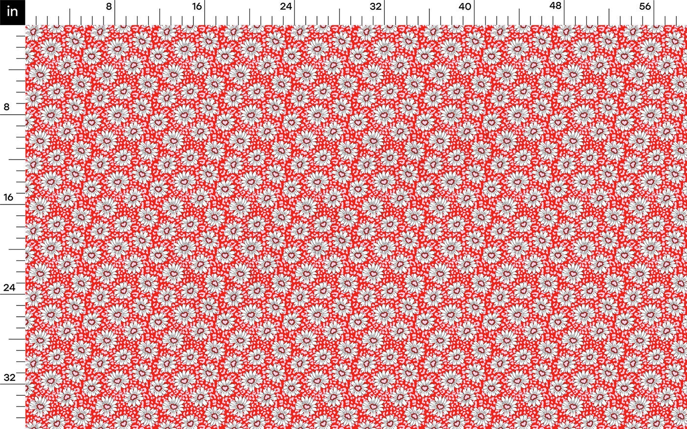 100% Cotton Fabric By the Yard Printed in USA Cotton Sateen - Cotton CTN1096 Valentine's Day
