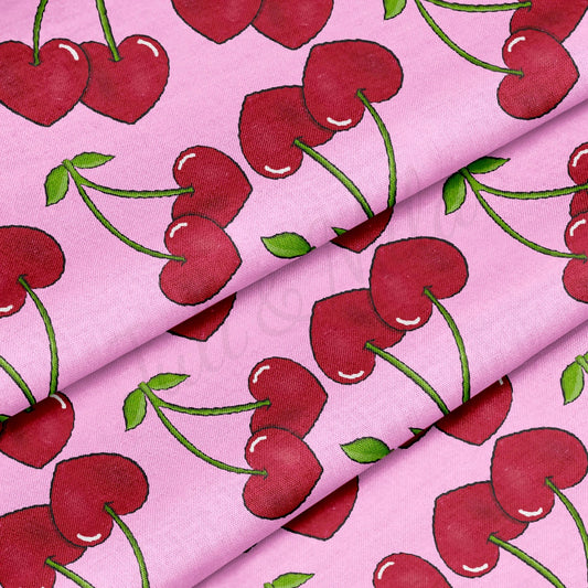 100% Cotton Fabric By the Yard Printed in USA Cotton Sateen - Cotton CTN1140 Valentine's Day