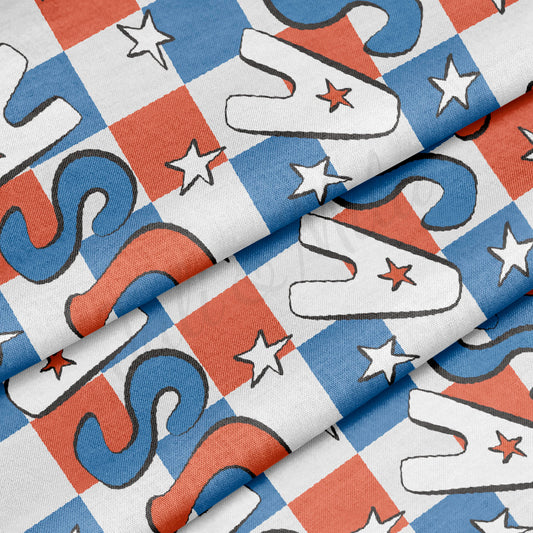 100% Cotton Fabric By the Yard Printed in USA Cotton Sateen - Cotton CTN1144