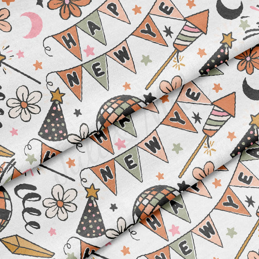 100% Cotton Fabric By the Yard Printed in USA Cotton Sateen - Cotton CTN1178