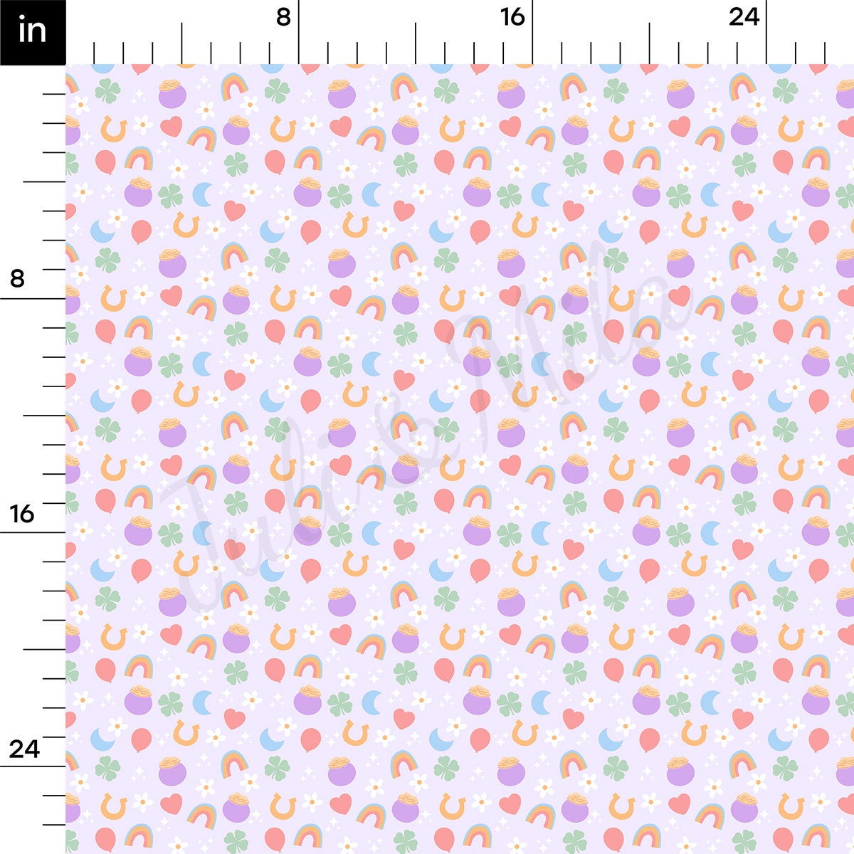 100% Cotton Fabric By the Yard Printed in USA Cotton Sateen - Cotton CTN1250 St. Patrick's Day