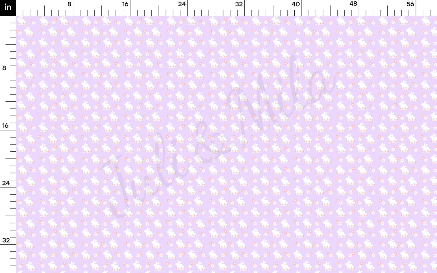 100% Cotton Fabric By the Yard Printed in USA Cotton Sateen - Cotton CTN1259 Easter