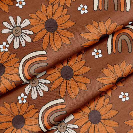 100% Cotton Fabric By the Yard Printed in USA Cotton Sateen - Cotton CTN486