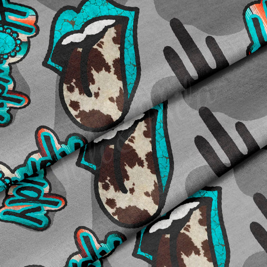 100% Cotton Fabric By the Yard Printed in USA Cotton Sateen - Cotton CTN1335