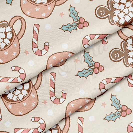 100% Cotton Fabric By the Yard Printed in USA Cotton Sateen - Cotton CTN946