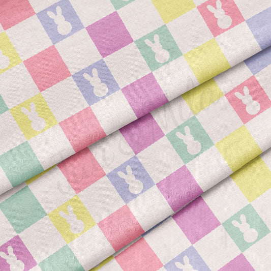 100% Cotton Fabric By the Yard Printed in USA Cotton Sateen - Cotton CTN1331 Easter