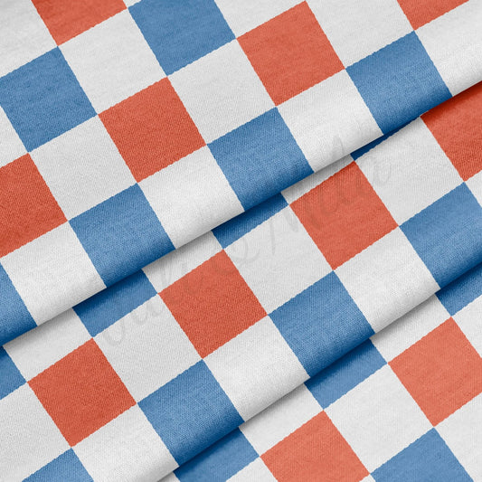 100% Cotton Fabric By the Yard Printed in USA Cotton Sateen - Cotton CTN1363 4th of July Patriotic
