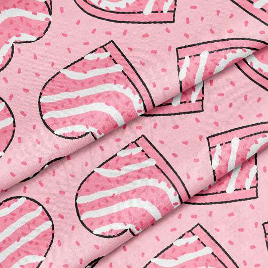 100% Cotton Fabric By the Yard Printed in USA Cotton Sateen - Cotton CTN2256 Valentine's Day