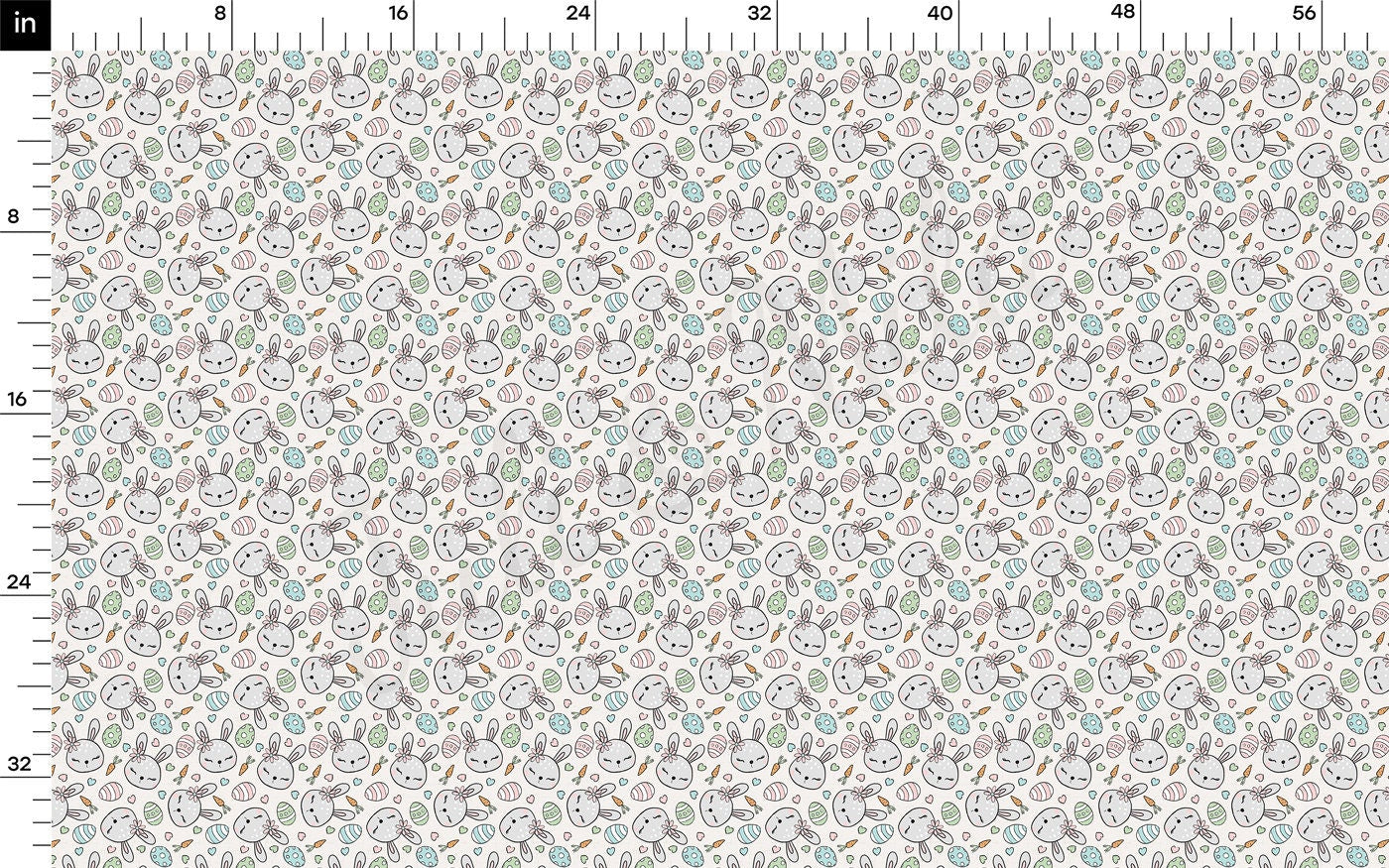 100% Cotton Fabric By the Yard Printed in USA Cotton Sateen - Cotton CTNEast81 Easter