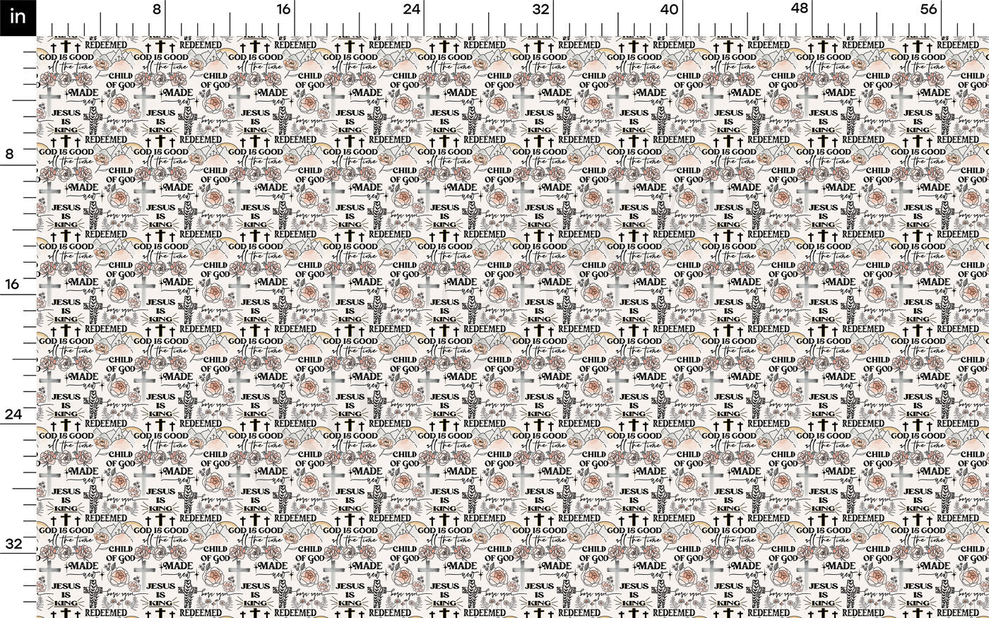 100% Cotton Fabric By the Yard Printed in USA Cotton Sateen - Cotton CTNEast121 Easter