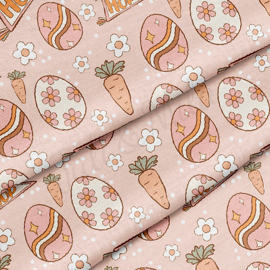 100% Cotton Fabric By the Yard Printed in USA Cotton Sateen - Cotton CTNEast123 Easter