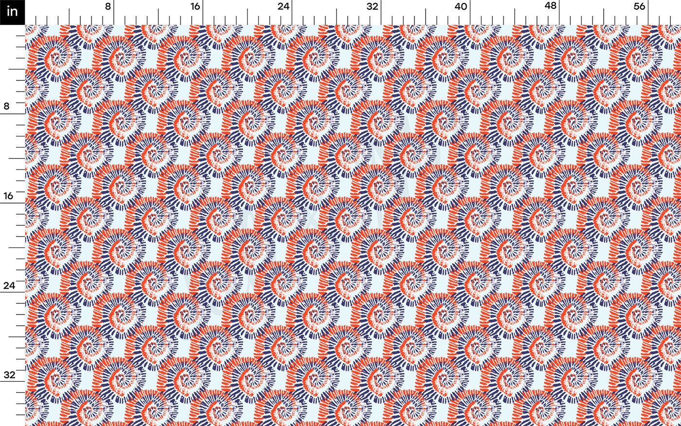 100% Cotton Fabric By the Yard Printed in USA Cotton Sateen - Cotton CTNPT57 4th of July