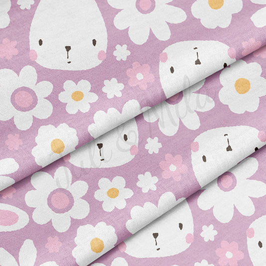 100% Cotton Fabric By the Yard Printed in USA Cotton Sateen - Cotton CTNEaster86