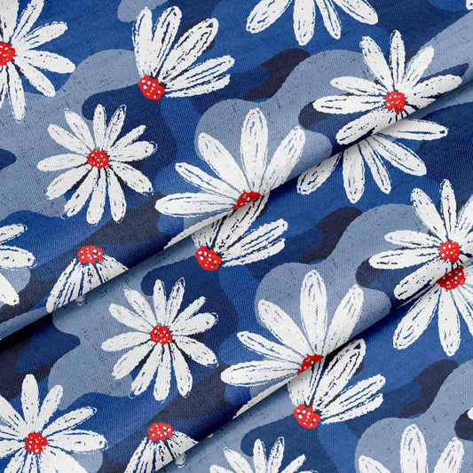 100% Cotton Fabric By the Yard Printed in USA Cotton Sateen - Cotton CTN403