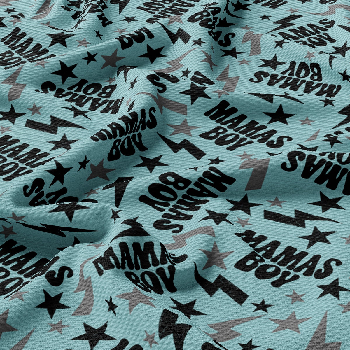 a close up of a fabric with stars on it