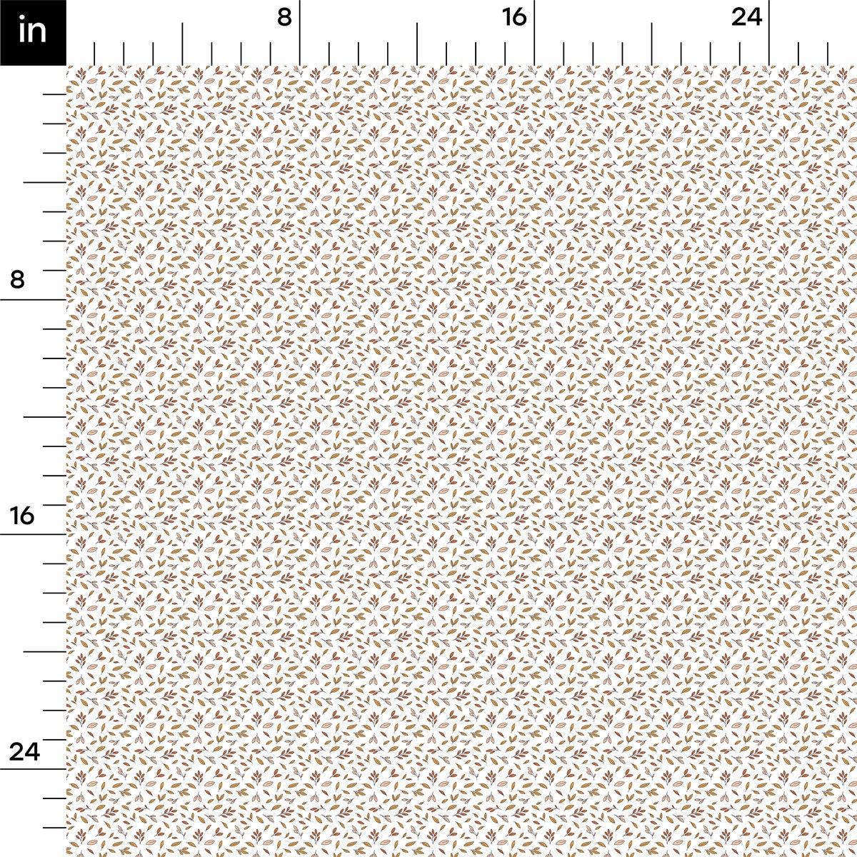 a ruler with a small amount of dots on it