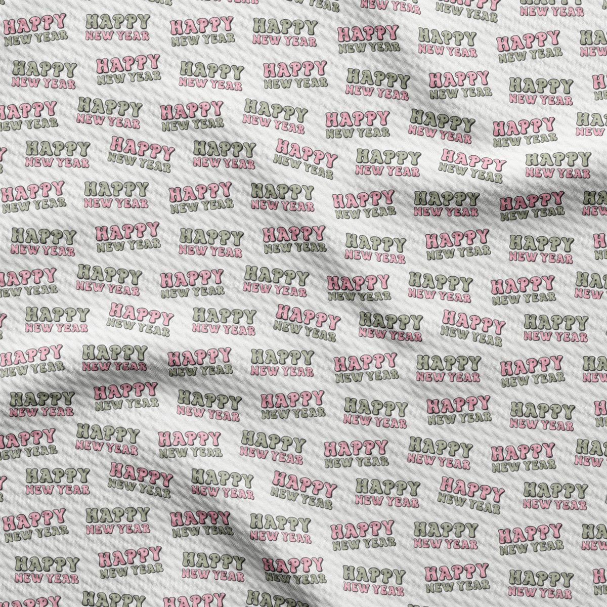 a white background with pink and green happy birthday words