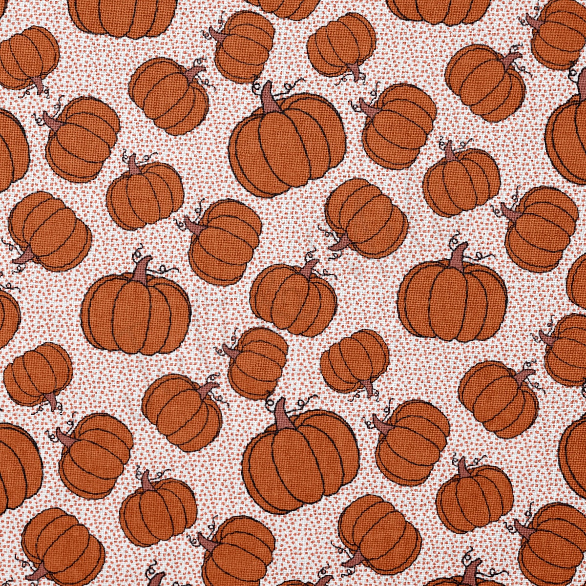 100% Cotton Fabric By the Yard Printed in USA Cotton Sateen - Cotton CTN989 Fall Halloween