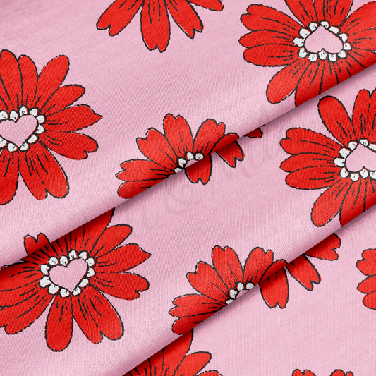 100% Cotton Fabric By the Yard Printed in USA Cotton Sateen - Cotton CTN1019