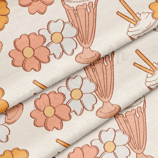 100% Cotton Fabric By the Yard Printed in USA Cotton Sateen - Cotton CTN224