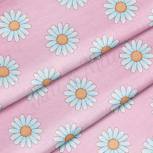 100% Cotton Fabric By the Yard Printed in USA Cotton Sateen - Cotton CTN766