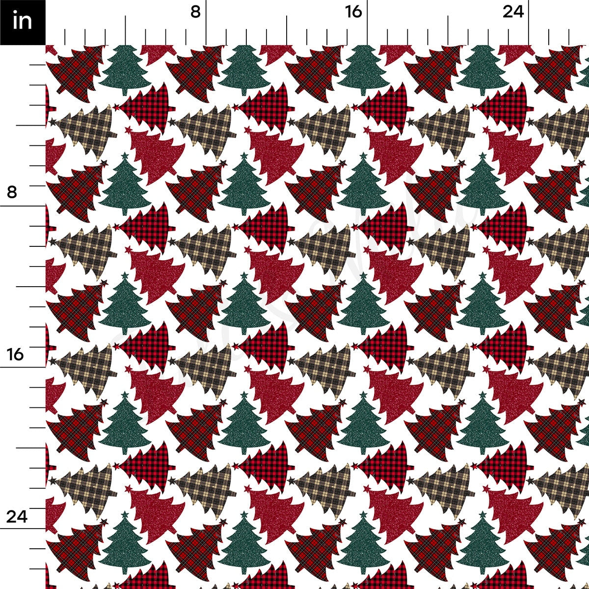 100% Cotton Fabric By the Yard Printed in USA Cotton Sateen - Cotton CTN793 Christmas