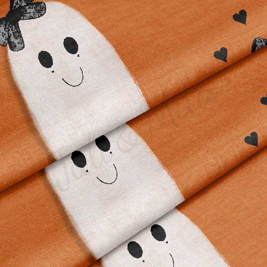 100% Cotton Fabric By the Yard Printed in USA Cotton Sateen - Cotton CTN801 Fall Halloween