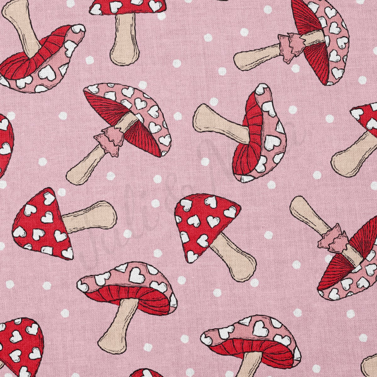 100% Cotton Fabric By the Yard Printed in USA Cotton Sateen - Cotton CTN1131 Valentine's Day