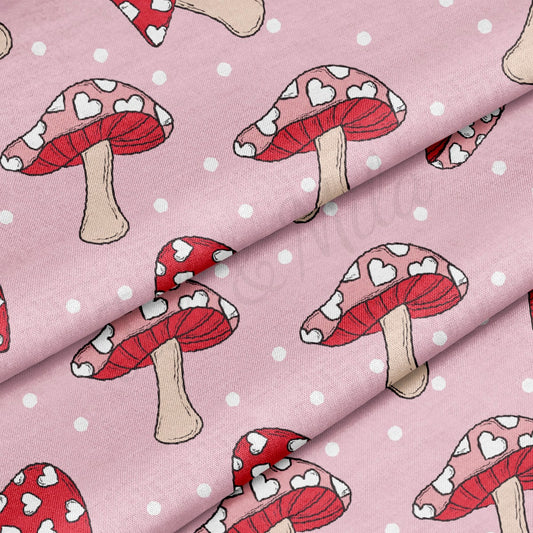 100% Cotton Fabric By the Yard Printed in USA Cotton Sateen - Cotton CTN1131 Valentine's Day